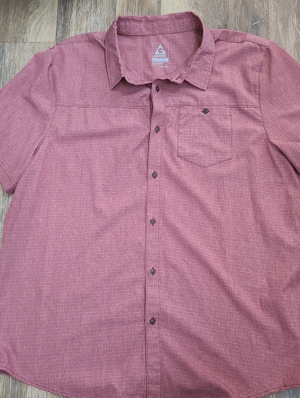 Gerry Short Sleeve Button Down Shirt Mens XXL